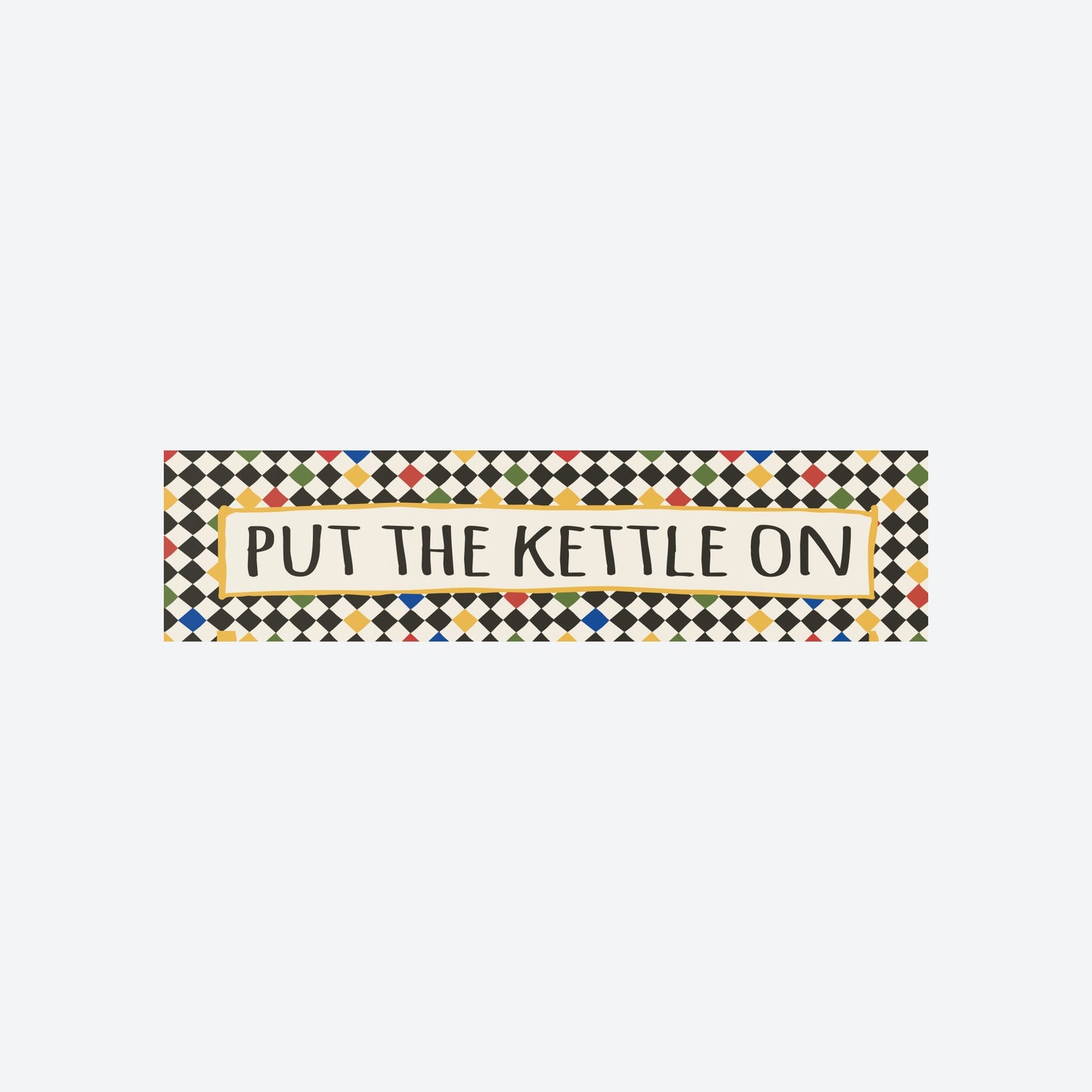 Put The Kettle On Panoramic Print