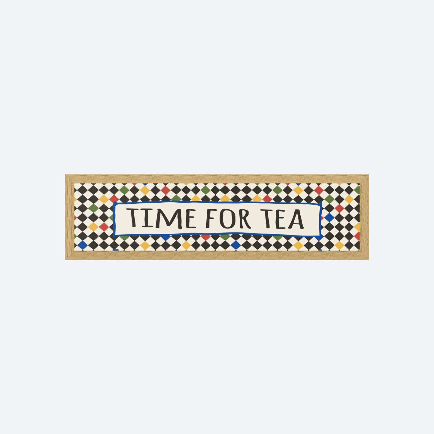 Time For Tea Panoramic Print