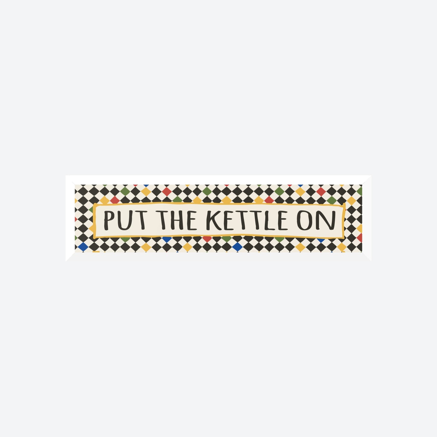 Put The Kettle On Panoramic Print