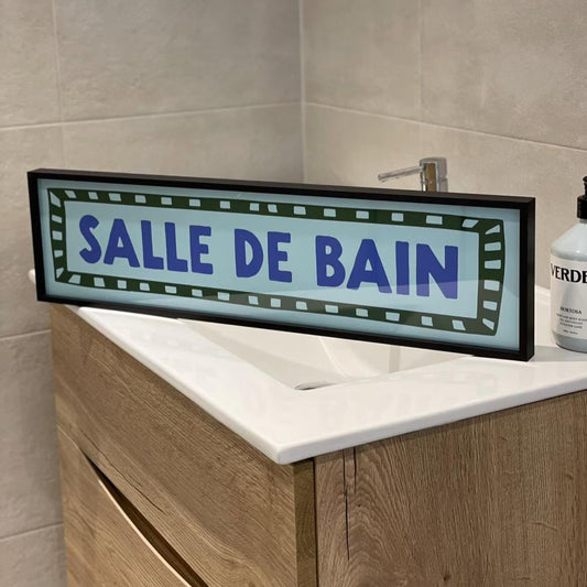 Salle De Bain Panoramic Print