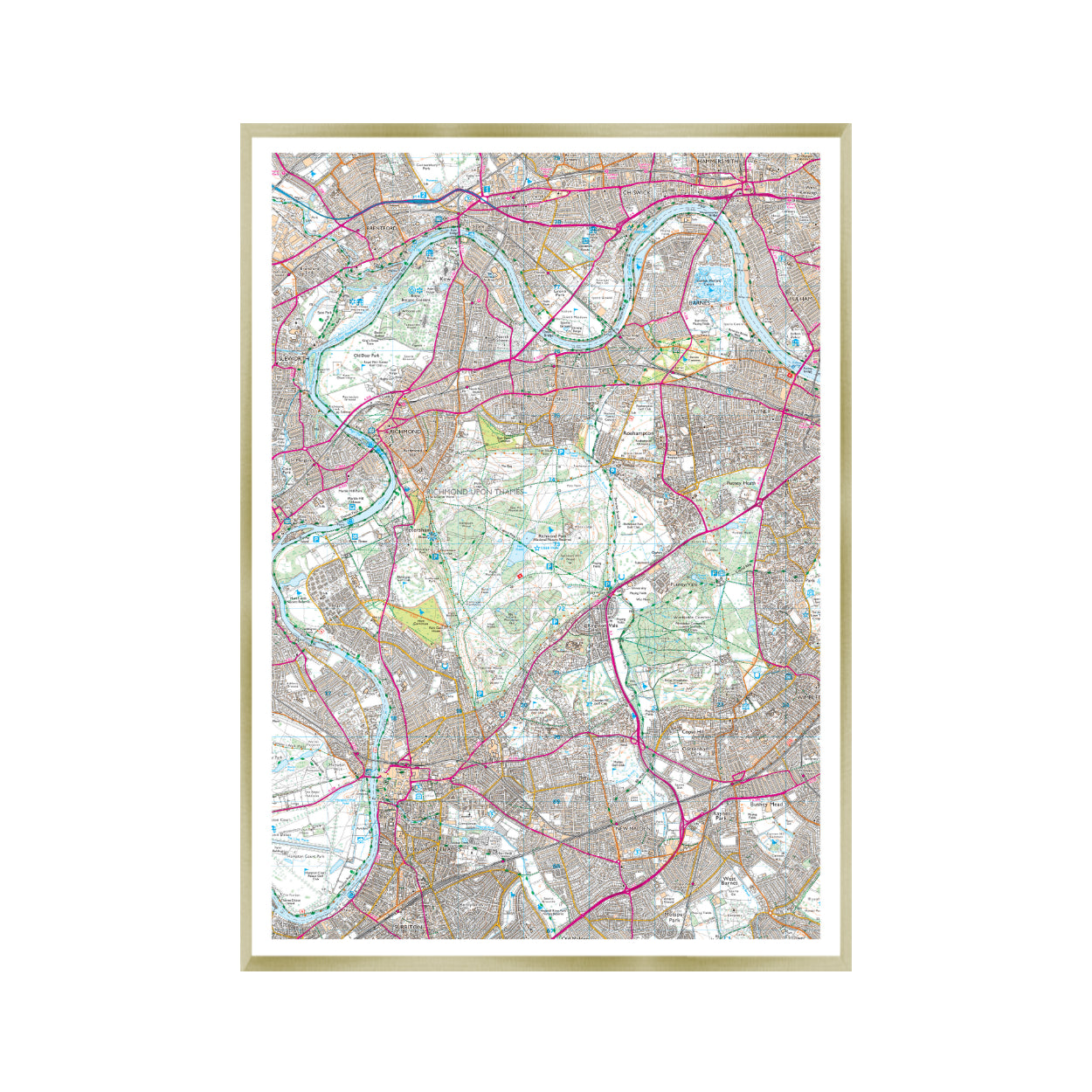 Custom OS Map Print