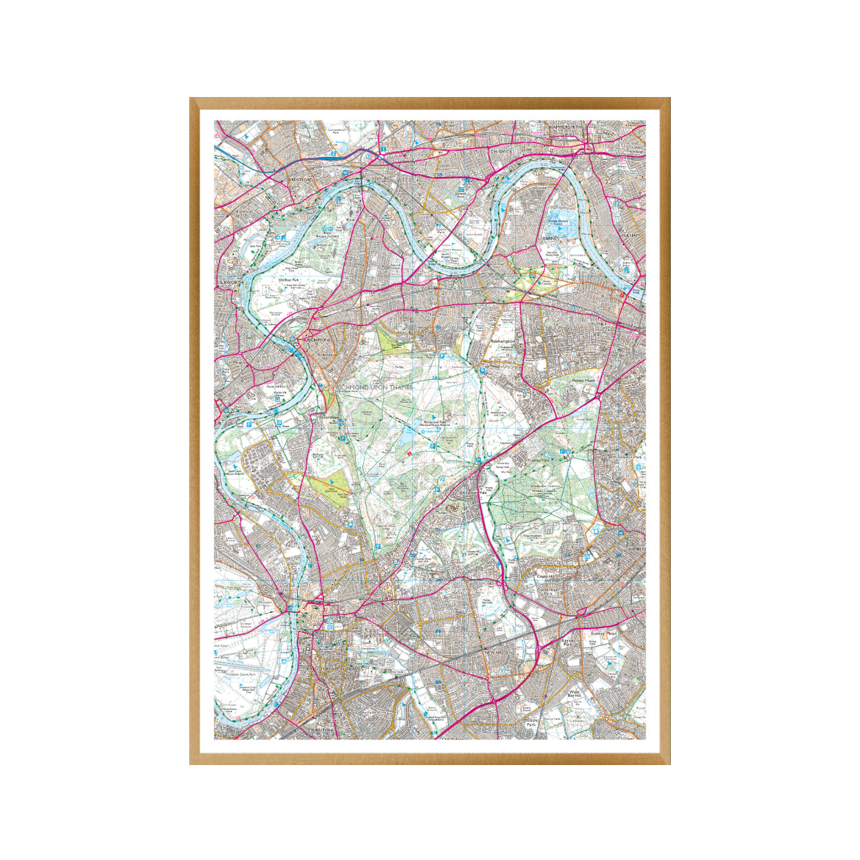 Custom OS Map Print