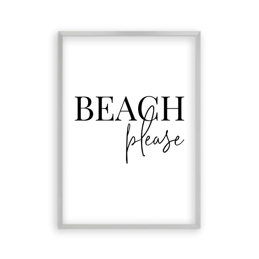 Beach Please Print - Blim & Blum