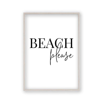 Beach Please Print - Blim & Blum