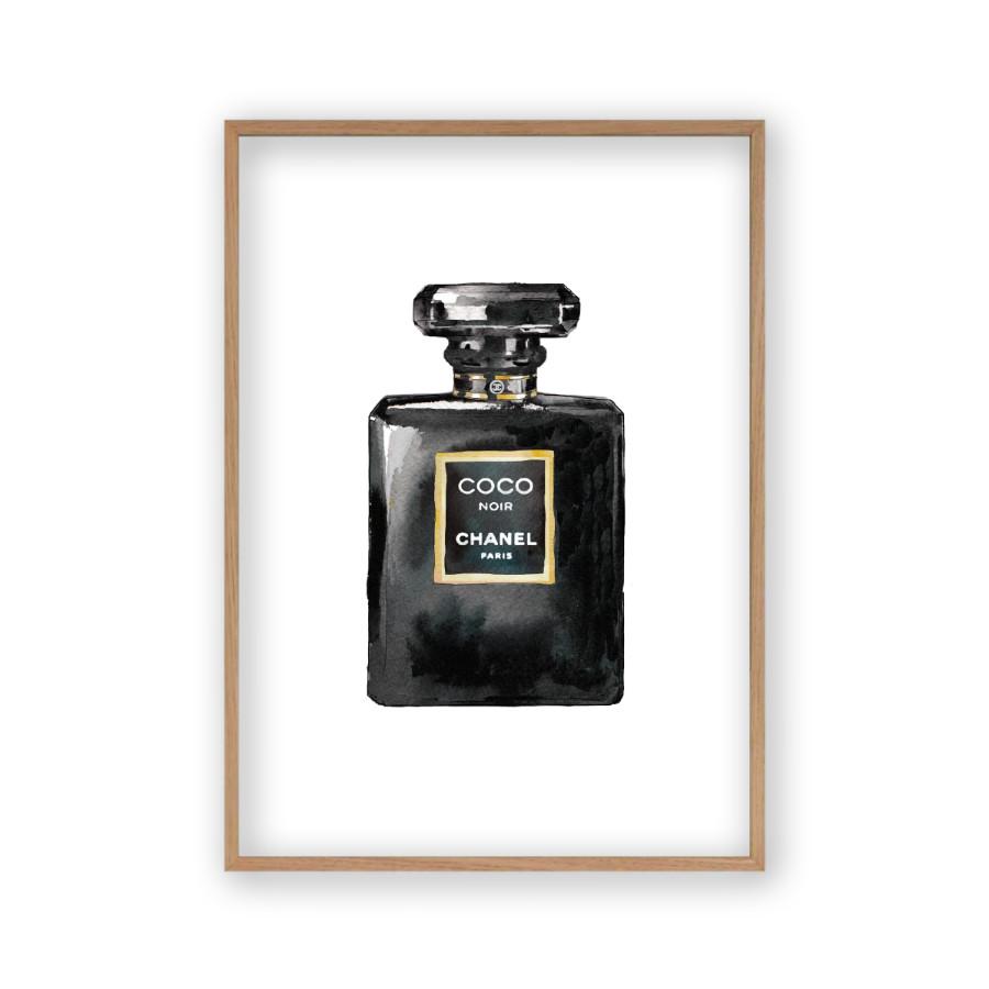 Coco Chanel Perfume Bottle Print - Blim & Blum