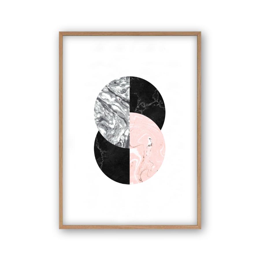 Circles Marble Print - Blim & Blum
