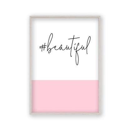Hashtag Beautiful Print - Blim & Blum