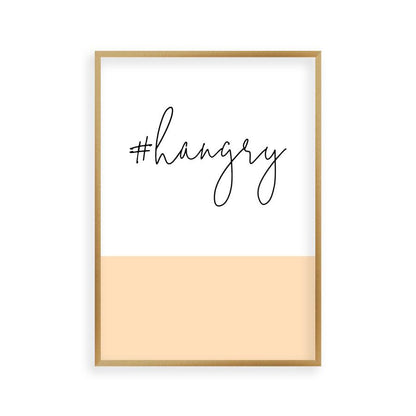 Hashtag Hangry Print - Blim & Blum