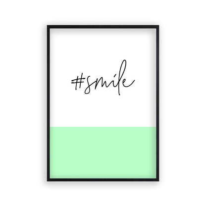 Hashtag Smile Print - Blim & Blum