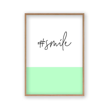 Hashtag Smile Print - Blim & Blum