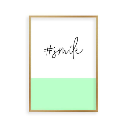 Hashtag Smile Print - Blim & Blum