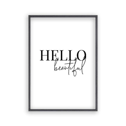 Hello Beautiful Print - Blim & Blum