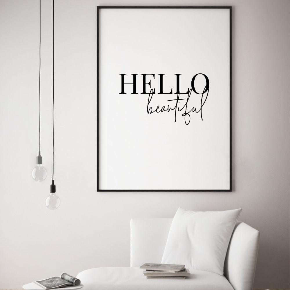 Hello Beautiful Print - Blim & Blum
