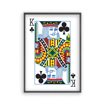 King Of Clubs Print