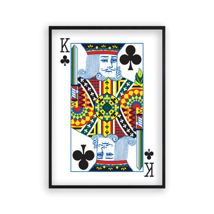 King Of Clubs Print