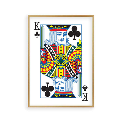 King Of Clubs Print