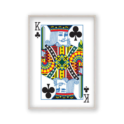 King Of Clubs Print