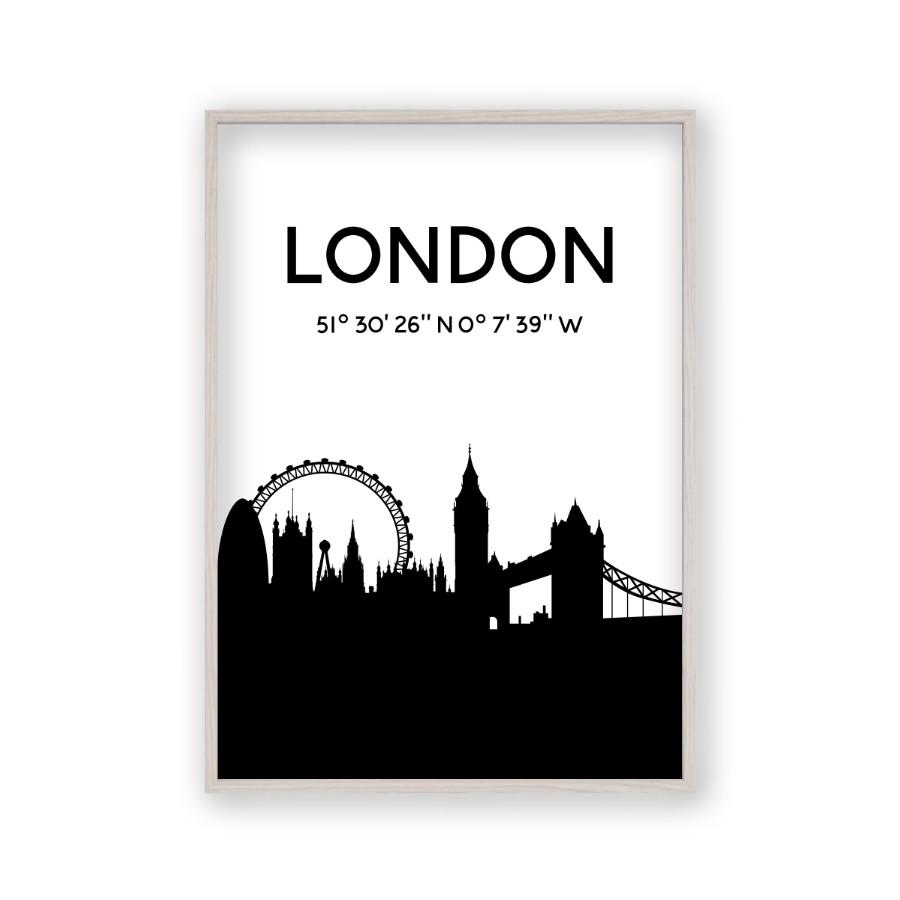 London Skyline Print - Blim & Blum