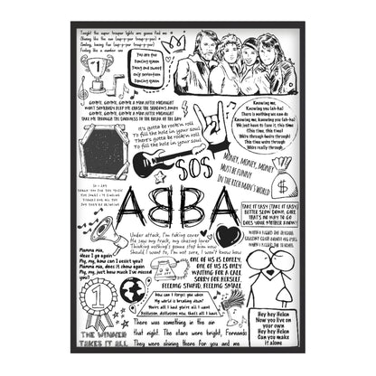 Matt Black Frame / A1