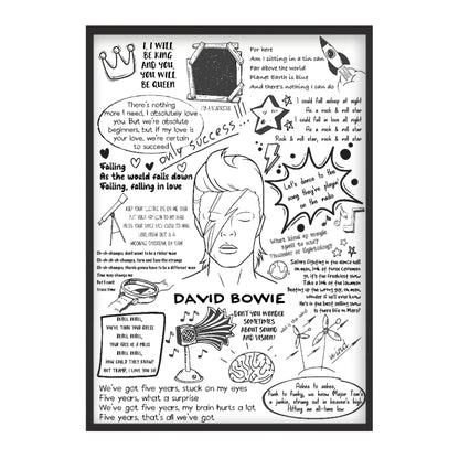 Matt Black Frame / A1