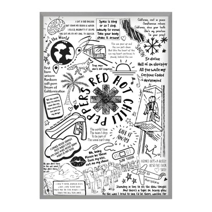 Matt Silver Frame / A1