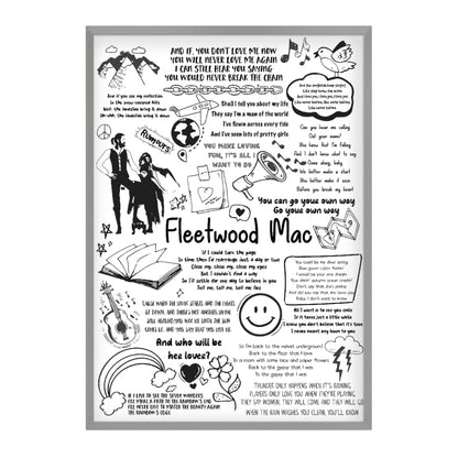 Matt Silver Frame / A1