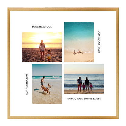 Personalised Caption Photographs Print