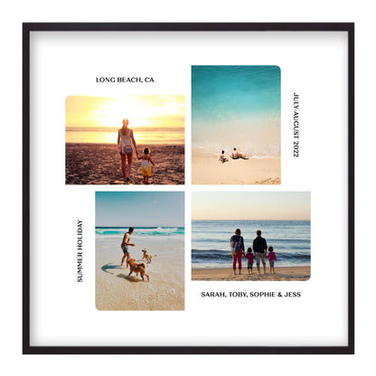Personalised Caption Photographs Print