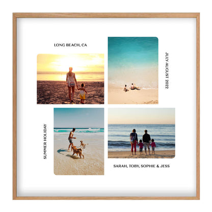 Personalised Caption Photographs Print
