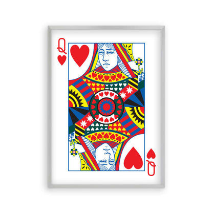 Queen Of Hearts Print