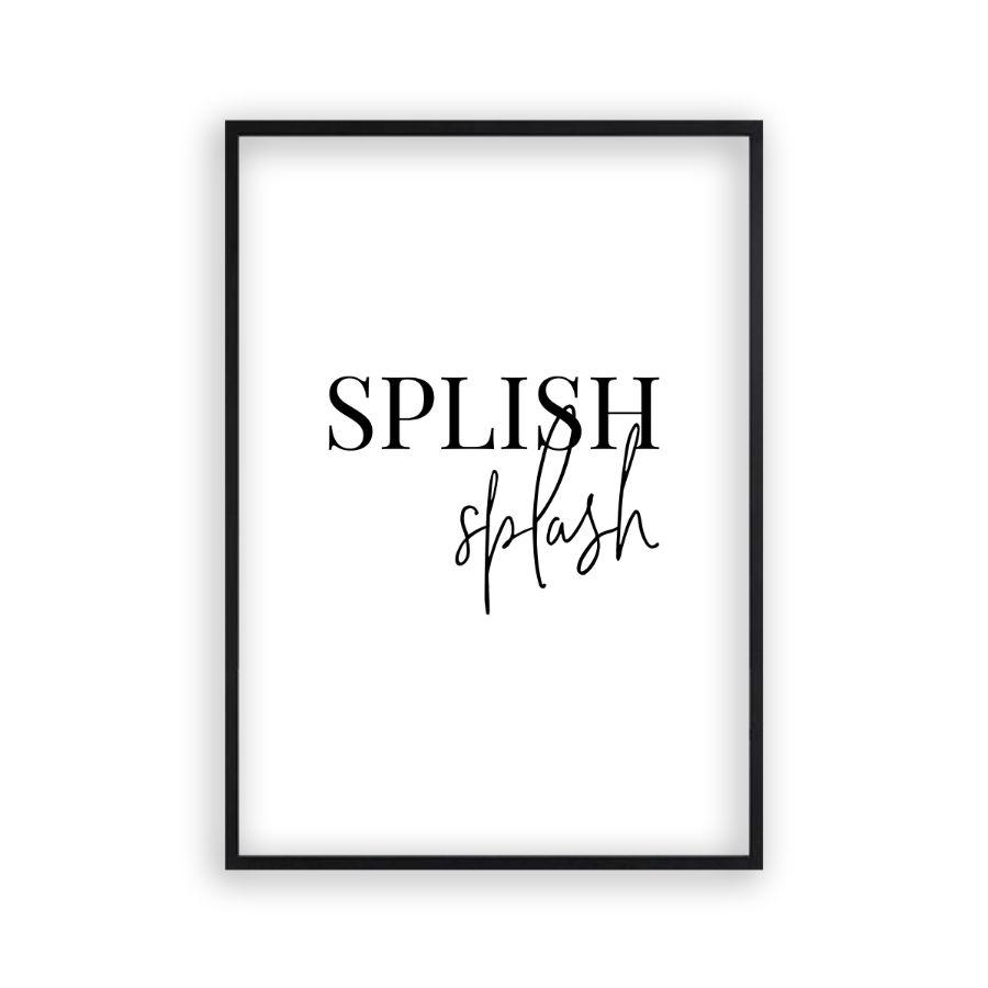Splish Splash Print - Blim & Blum