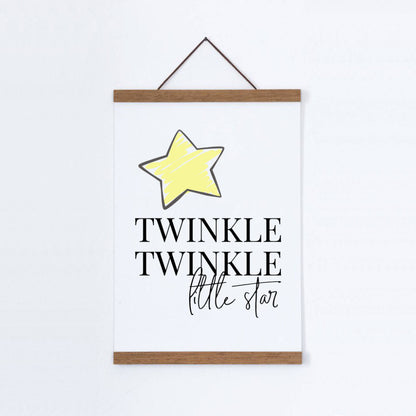 Twinkle Twinkle Little Star Print