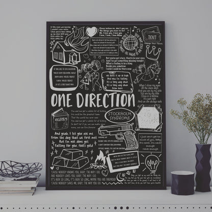 One Direction Album Print