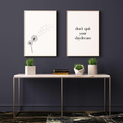 Don't Quit Your Daydream Print - Blim & Blum